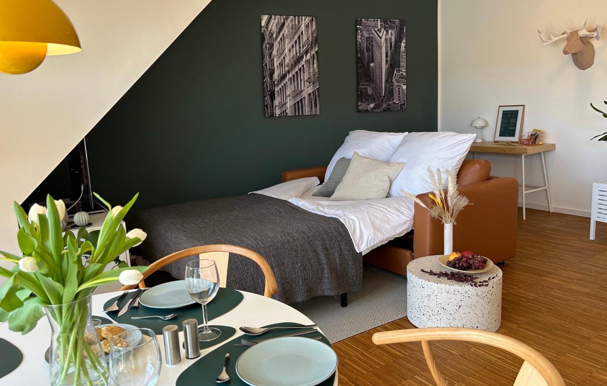 Neues Trendy Dachgeschossloft Daire Hannover Dış mekan fotoğraf