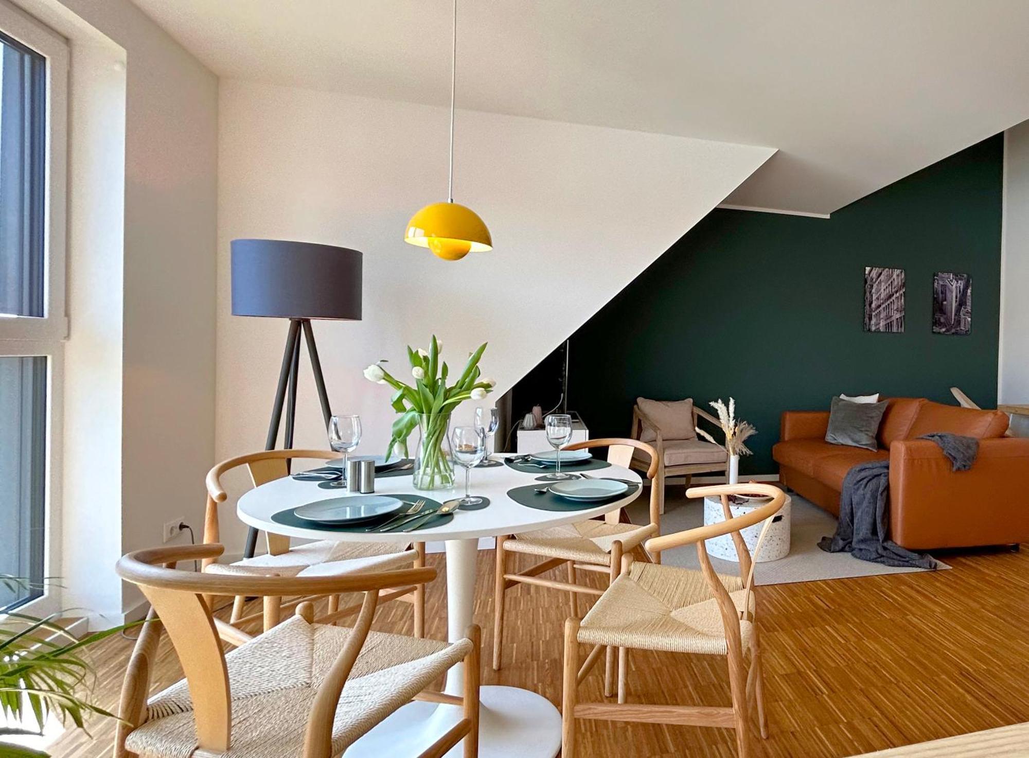 Neues Trendy Dachgeschossloft Daire Hannover Dış mekan fotoğraf